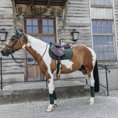 Kentucky Horsewear Cuffietta Wellington Velvet Pearls Pine Green