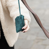 Kentucky Dogwear Dispenser di Sacchetti per Escrementi Pocket Velvet Smeraldo