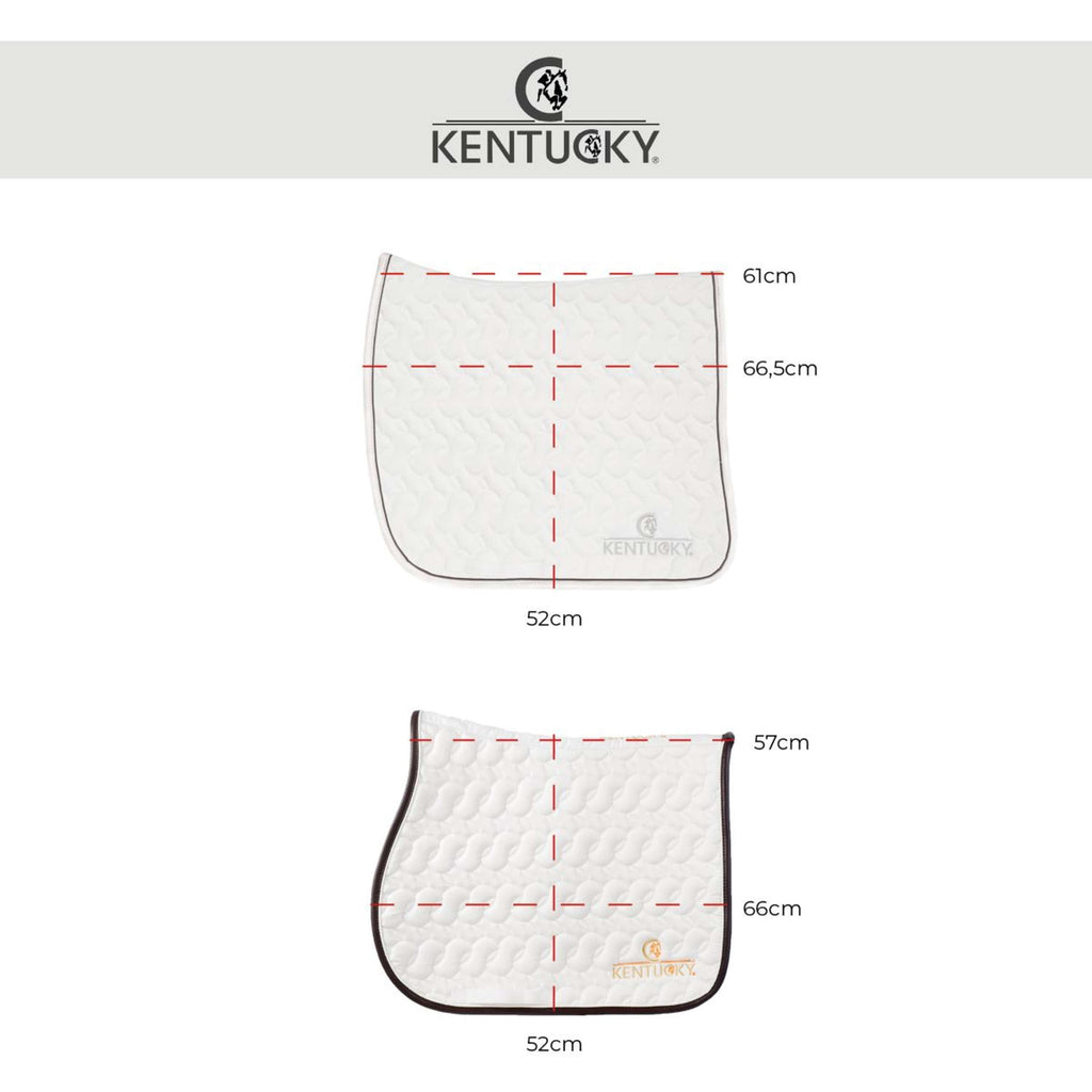 Kentucky Horsewear Sottosella Basic Velvet Saltando Beige