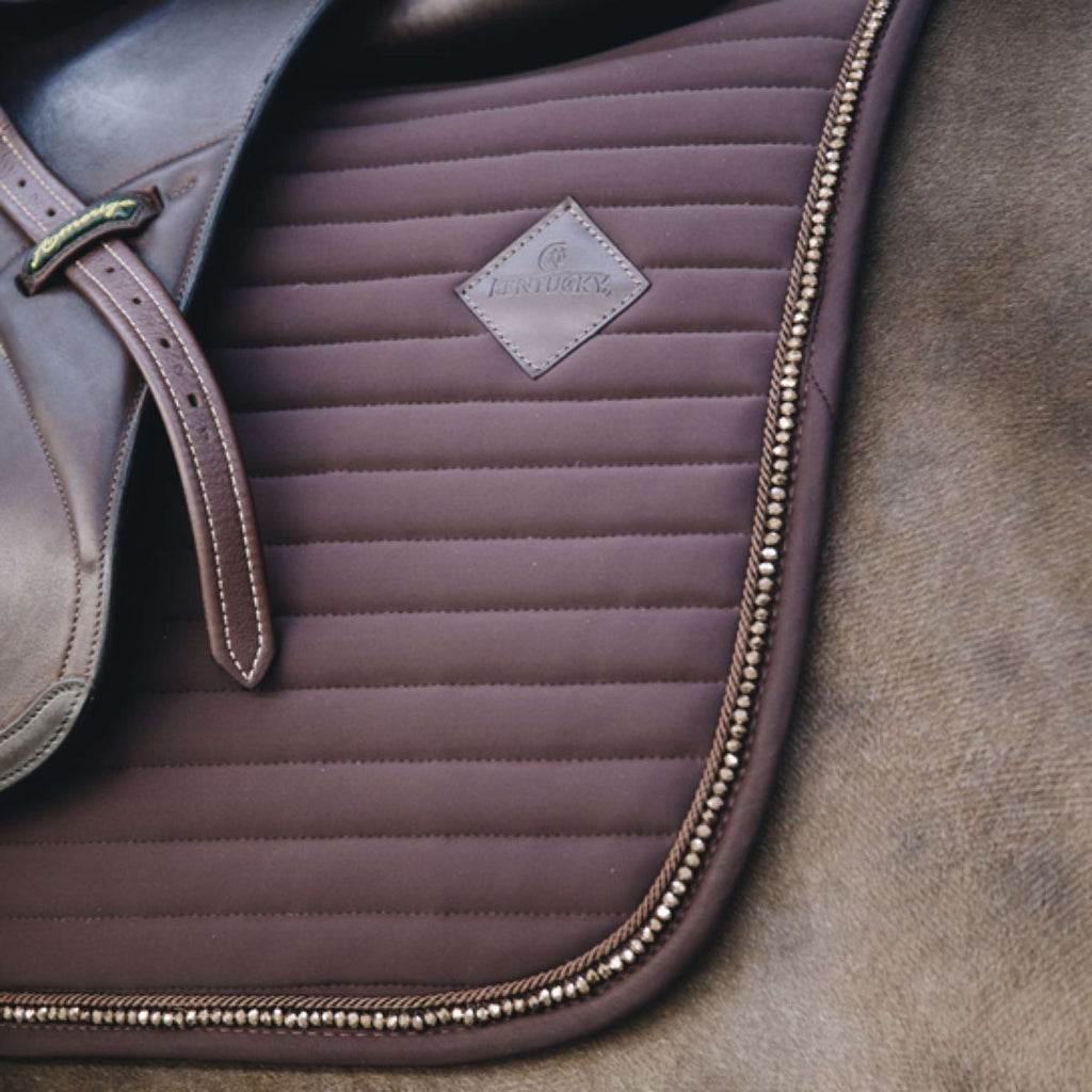 Kentucky Horsewear Sottosella da Salto Pearls Marrone
