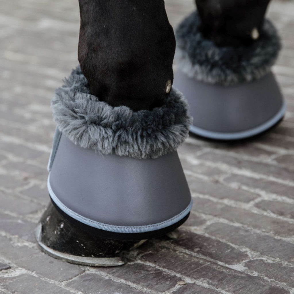Kentucky Horsewear Stivaletti a Campana Sheeskin Leather Grigio/Grigio