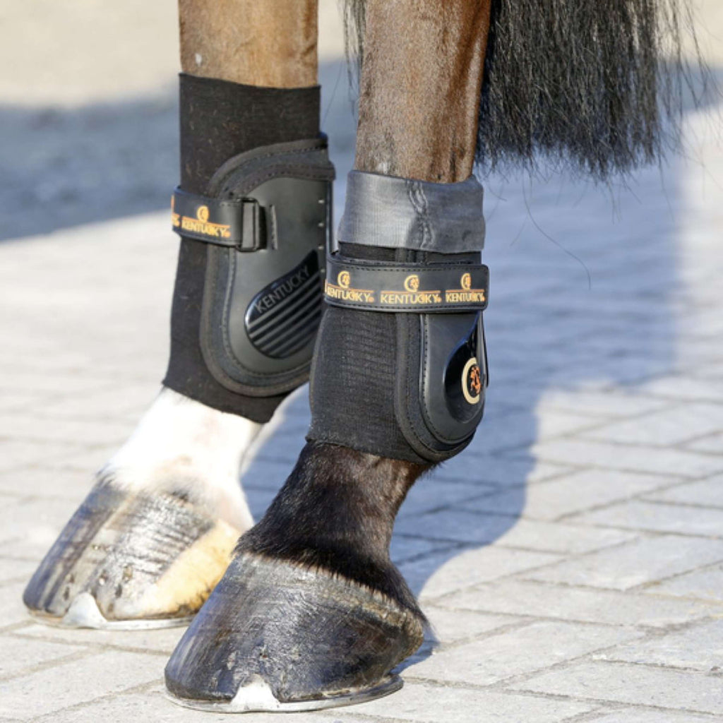 Kentucky Horsewear Calzini da equitazione Tendon Grip Gel Nero