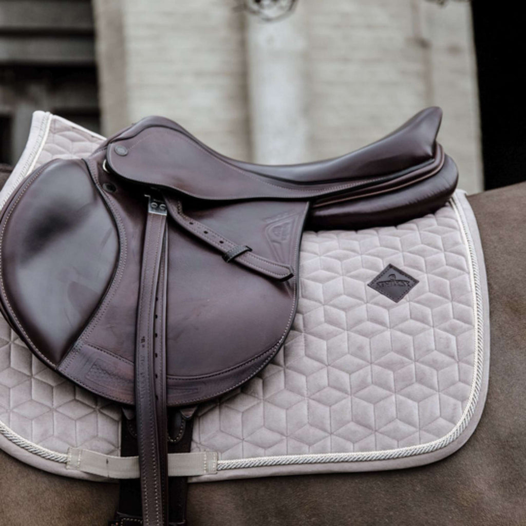Kentucky Horsewear Sottosella Basic Velvet Saltando Beige