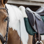 Kentucky Horsewear Sottosella Skin Friendly Velvet Dressage Pine Green
