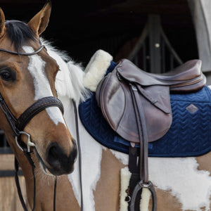 Kentucky Horsewear Sottosella Skin Friendly Velvet Springen Navy