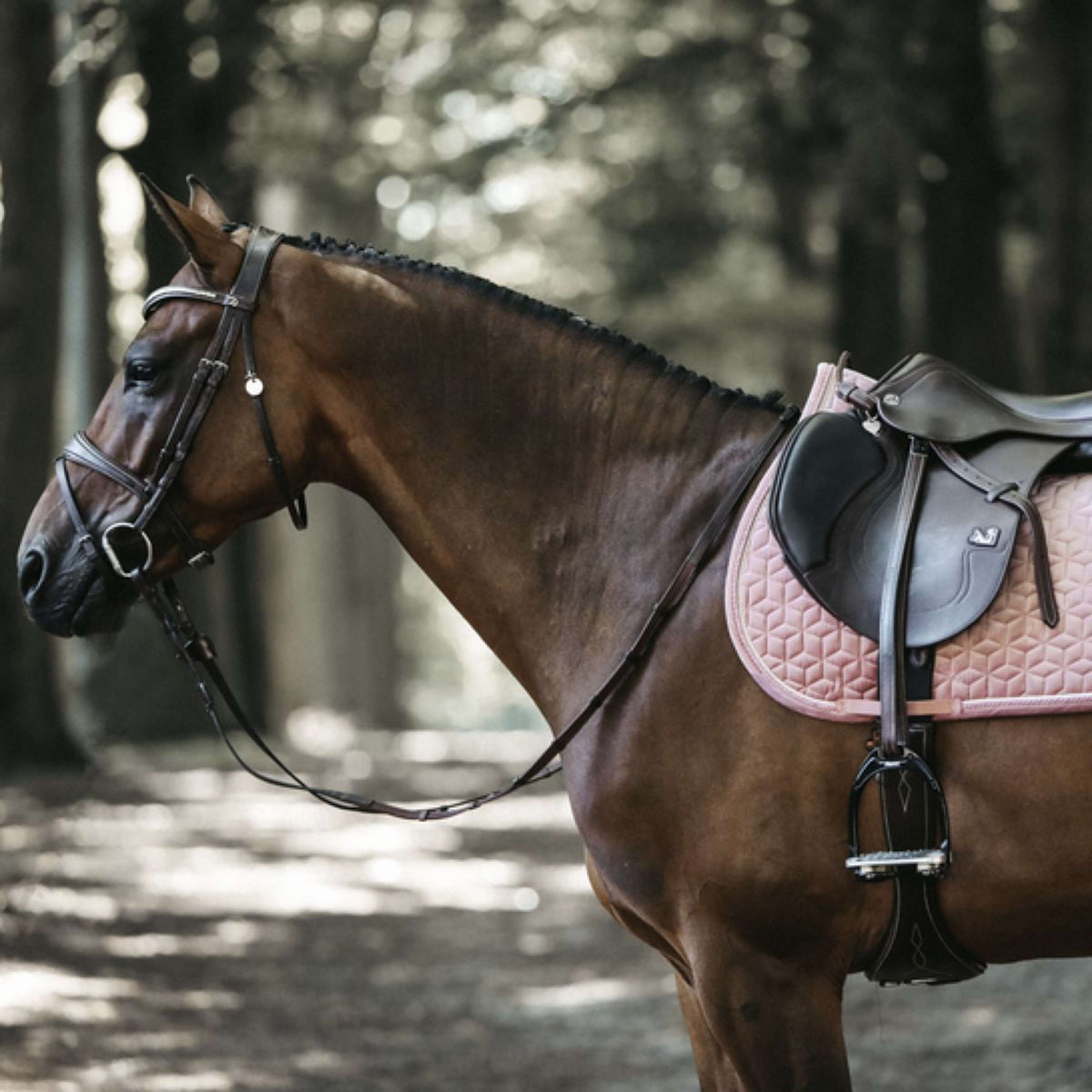Kentucky Horsewear Sottosella a molla Velvet Old Rose