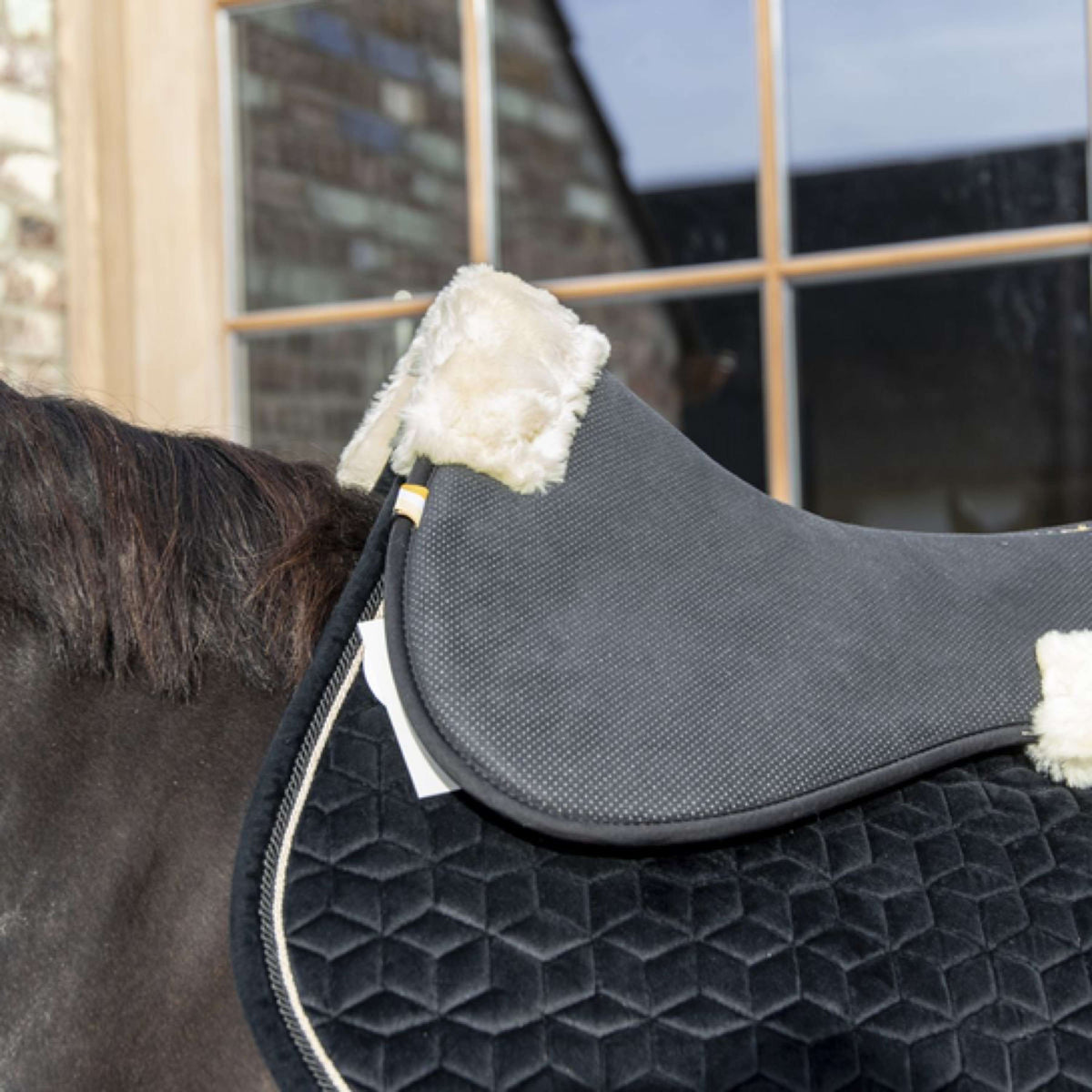 Kentucky Horsewear Sottosella Halfpad Nero/Naturale