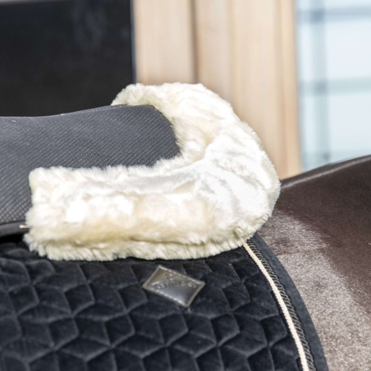 Kentucky Horsewear Sottosella Halfpad Nero/Naturale