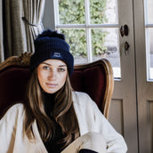 Kentucky Horsewear Berretto Pompom Navy