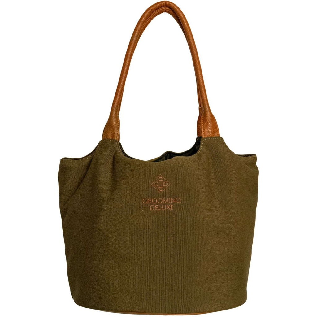 Kentucky Borsa per toelettatura Canvas Cachi