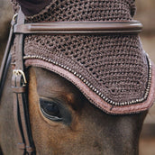 Kentucky Horsewear Copriorecchie Wellington Glitter Soundless Marrone