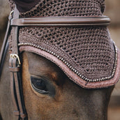 Kentucky Horsewear Copriorecchie Wellington Glitter Marrone