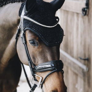 Kentucky Horsewear Copriorecchie Wellington Glitter Soundless Nero