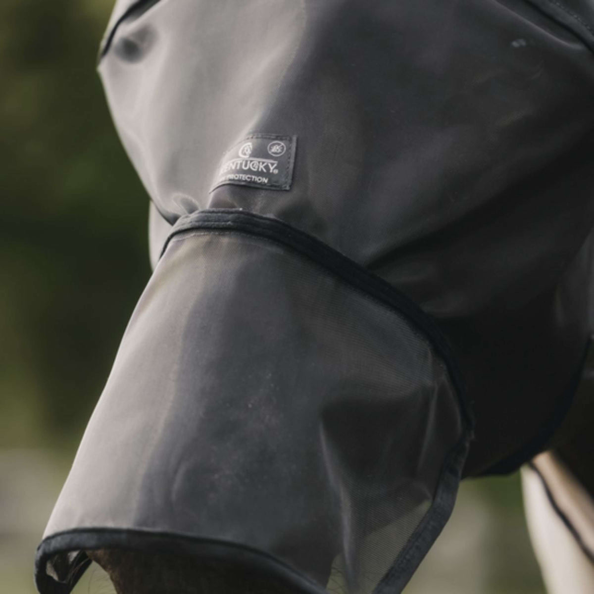 Kentucky Horsewear Maschera per Mosche Classic Nero