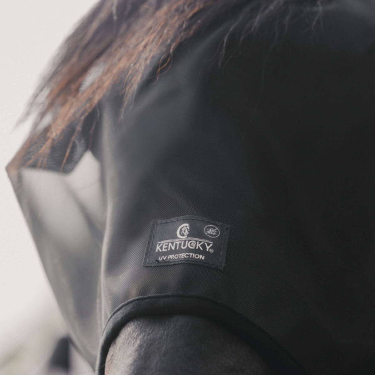 Kentucky Horsewear Maschera per Mosche Classic Nero