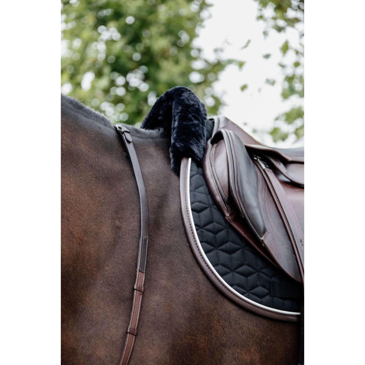 Kentucky Horsewear Sottosella Skin Friendly Springen Nero