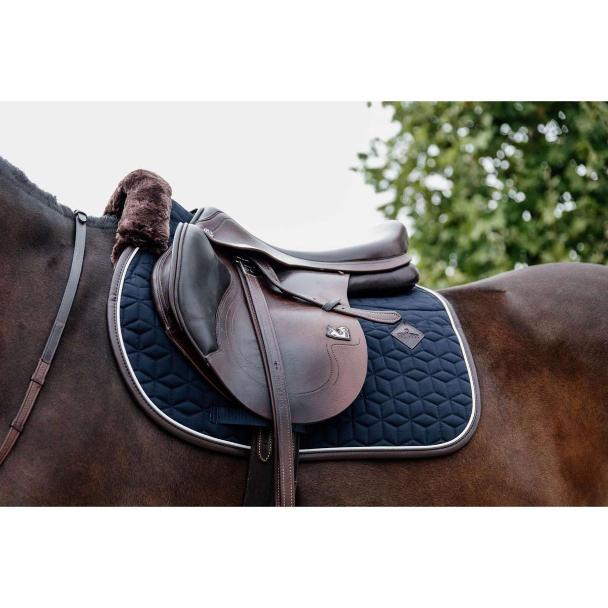 Kentucky Horsewear Sottosella Skin Friendly Springen Navy