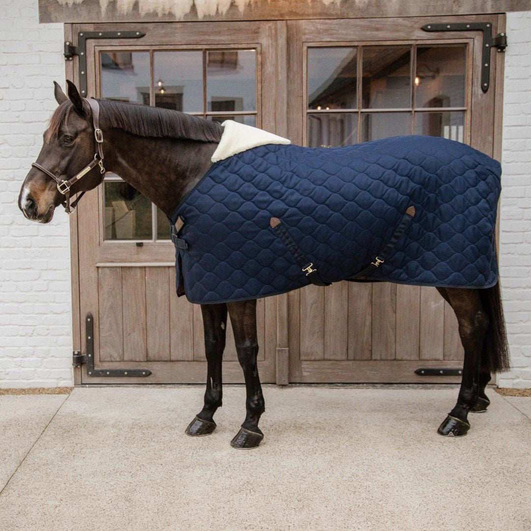 Kentucky Horsewear Coperta da scuderia Comfort 100g Navy