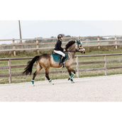 Kentucky Horsewear Stinchiere Bamboo Elastic Vegan Sheepskin Smeraldo
