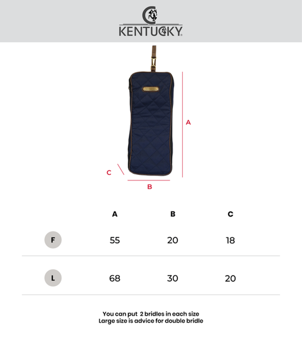 Kentucky Horsewear Borsa per testiera Grigio