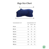 Kentucky Horsewear Tappeto quarto 160 g Navy