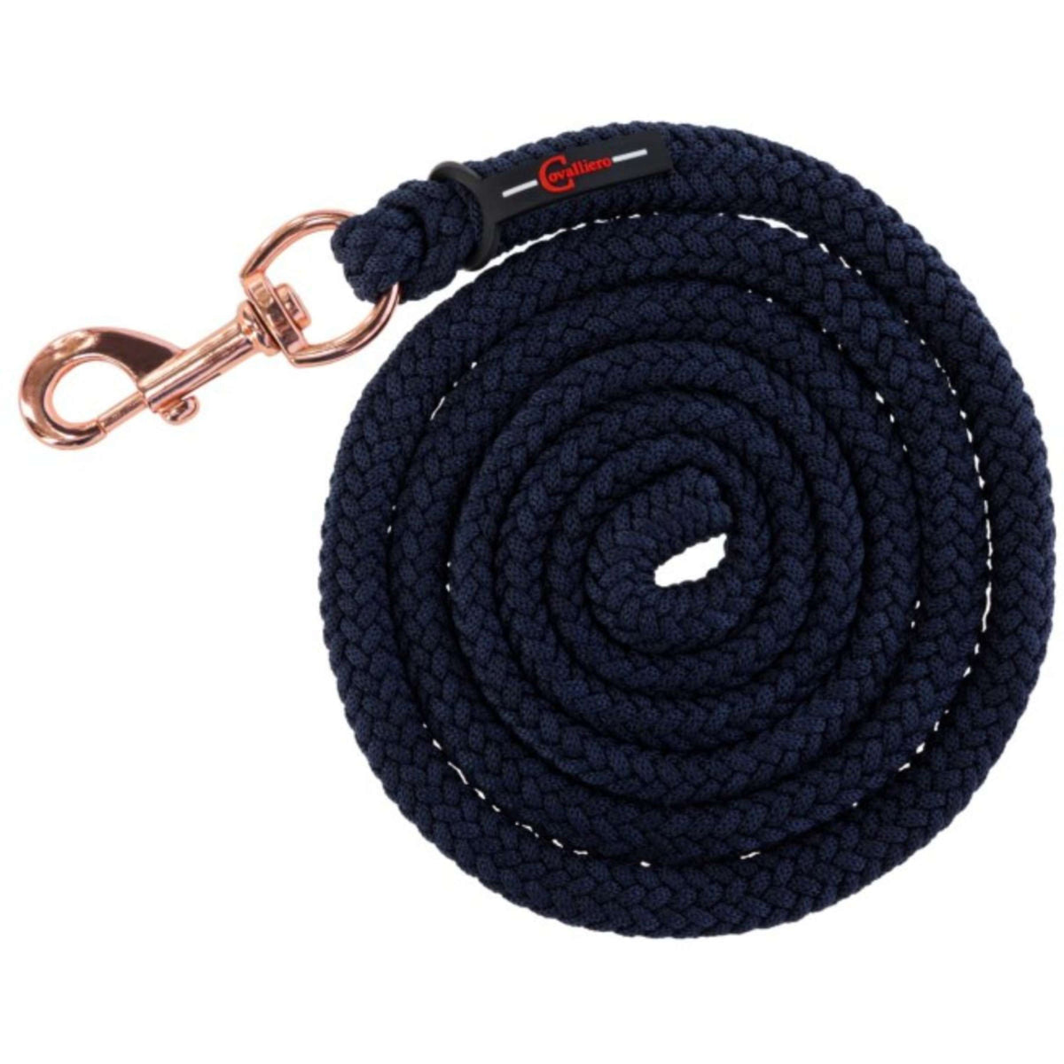 Covalliero Corda per cavezza Classy con Moschettone Navy