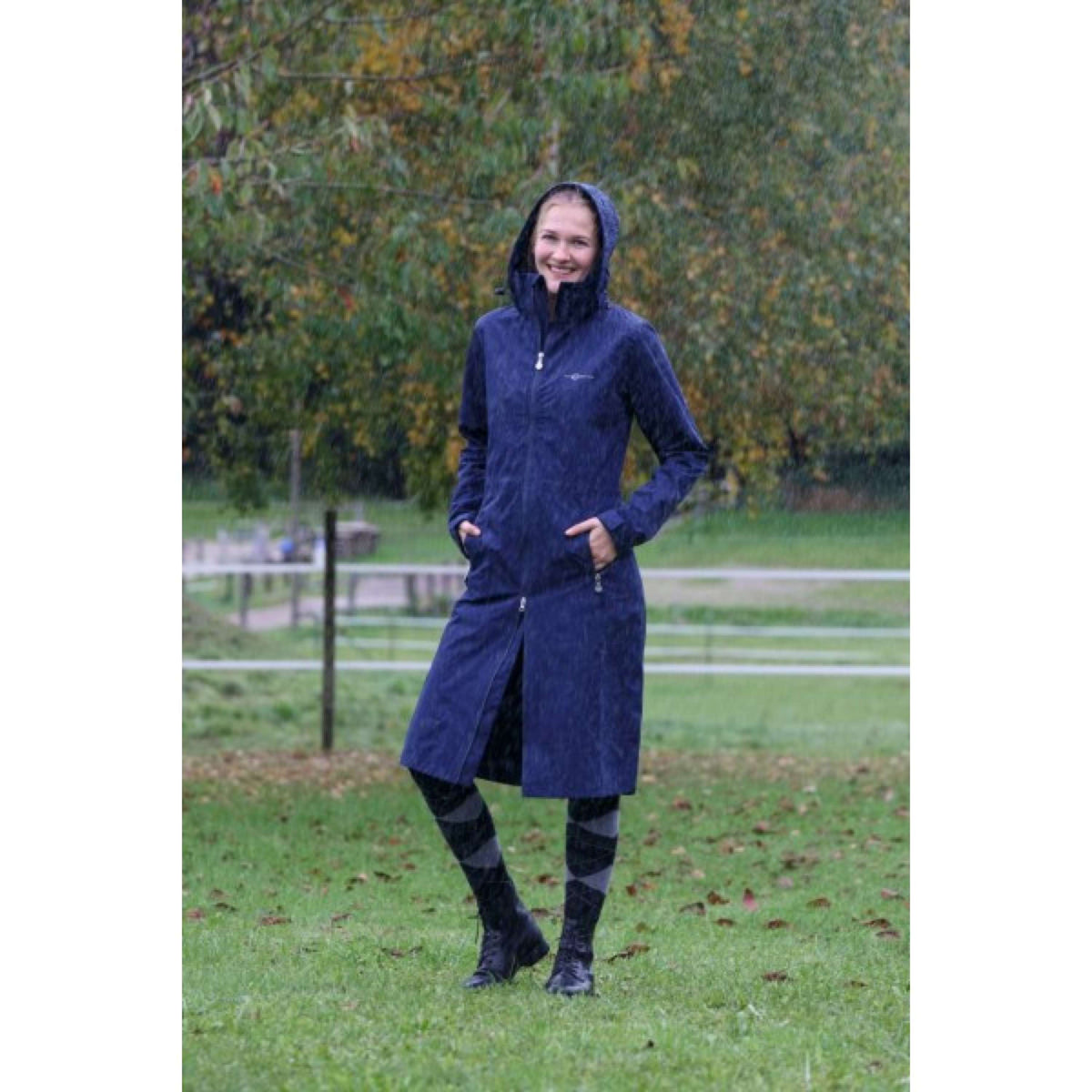 Covalliero Giacca per Equitazione e Outdoor Navy