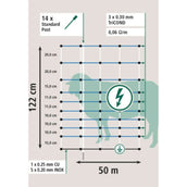 Ako Rete per Pecore OviNet Maxi Bianco/Blu