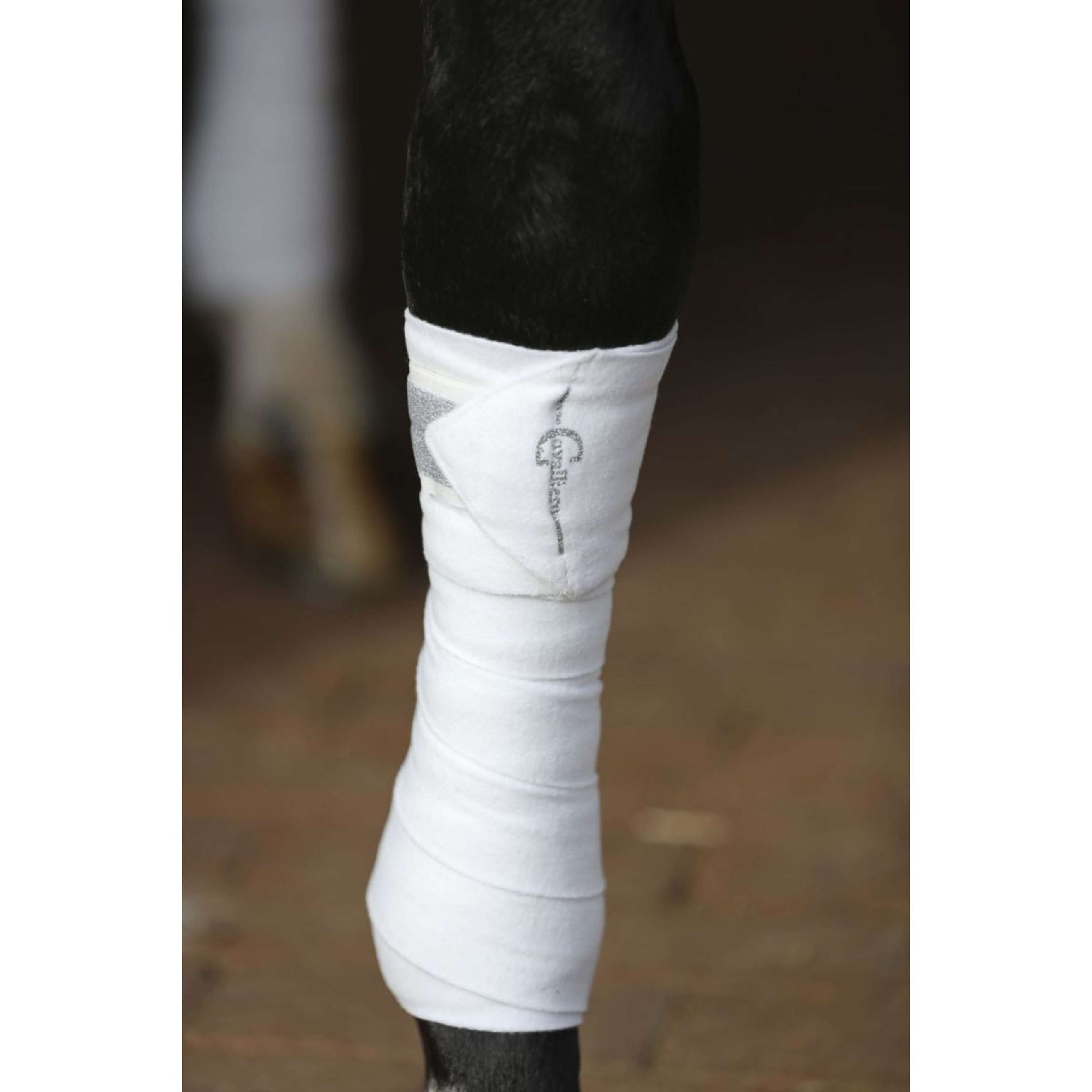 Covalliero Bende in Pile Empara Bianco