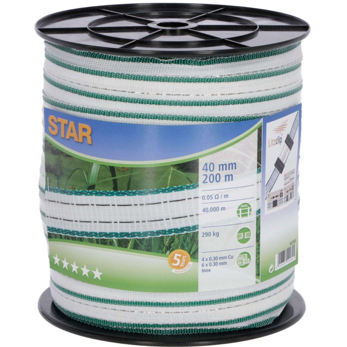 Ako Nastro Elettrico Star Classe Bianco/Verde