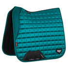 LeMieux Tappetino Sella Dressage Loire Memory Quadrato satinato Peacock Green