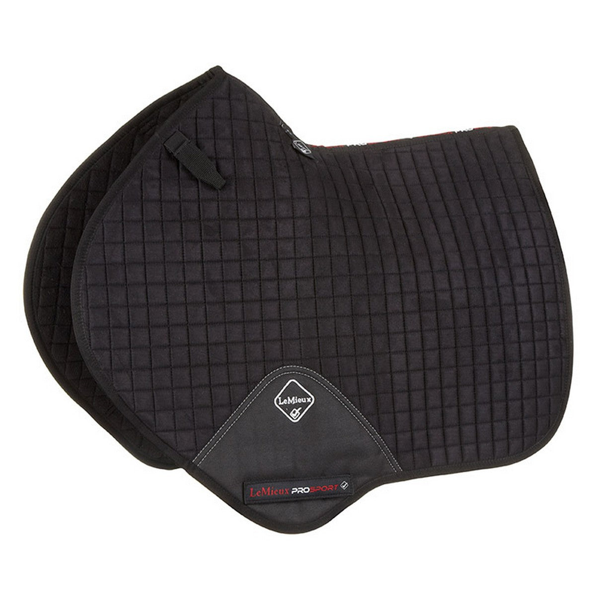 LeMieux Coperta da Sella da Salto ProSport Plain Nero