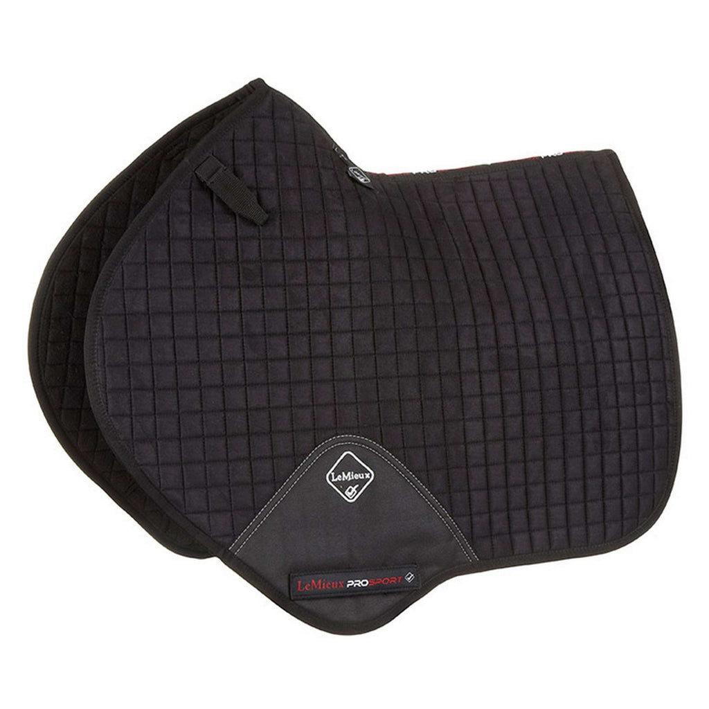 LeMieux Coperta da Sella da Salto ProSport Plain Nero
