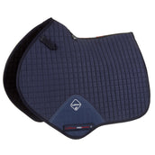 LeMieux Sottosella per salto ProSport Plain CC quadrato in pelle scamosciata Navy