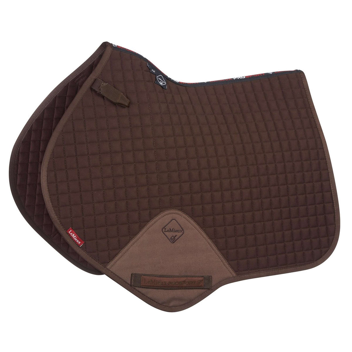 LeMieux Coperta da Sella da Salto ProSport Plain Marrone