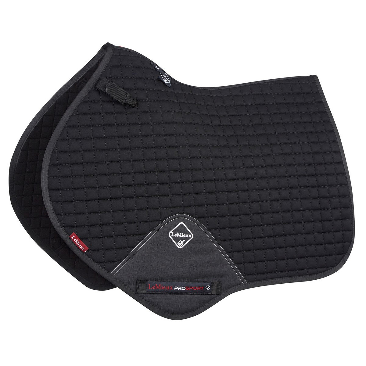 LeMieux Coperta da Sella da Salto ProSport Plain Nero