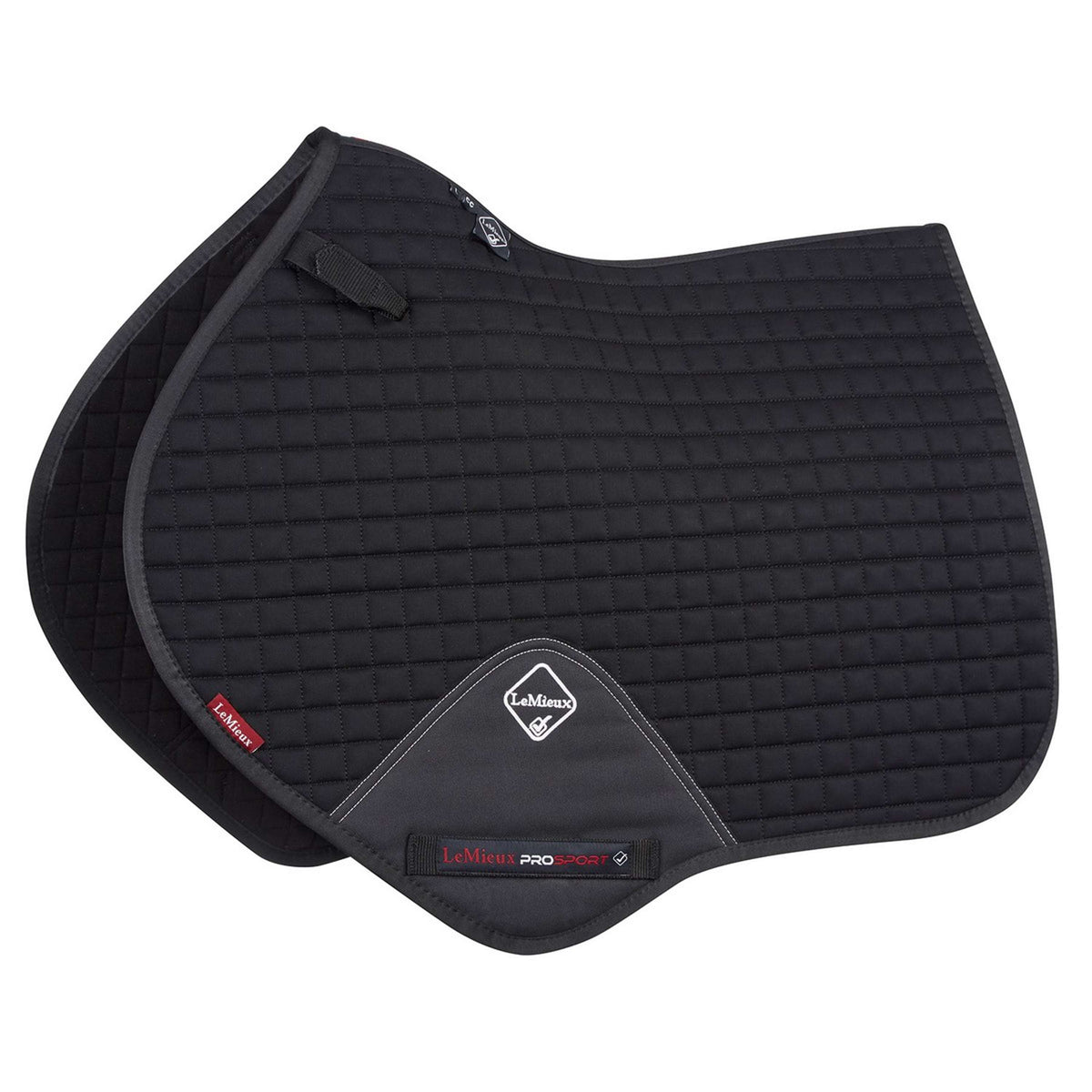 LeMieux Coperta da Sella da Salto ProSport Plain Nero
