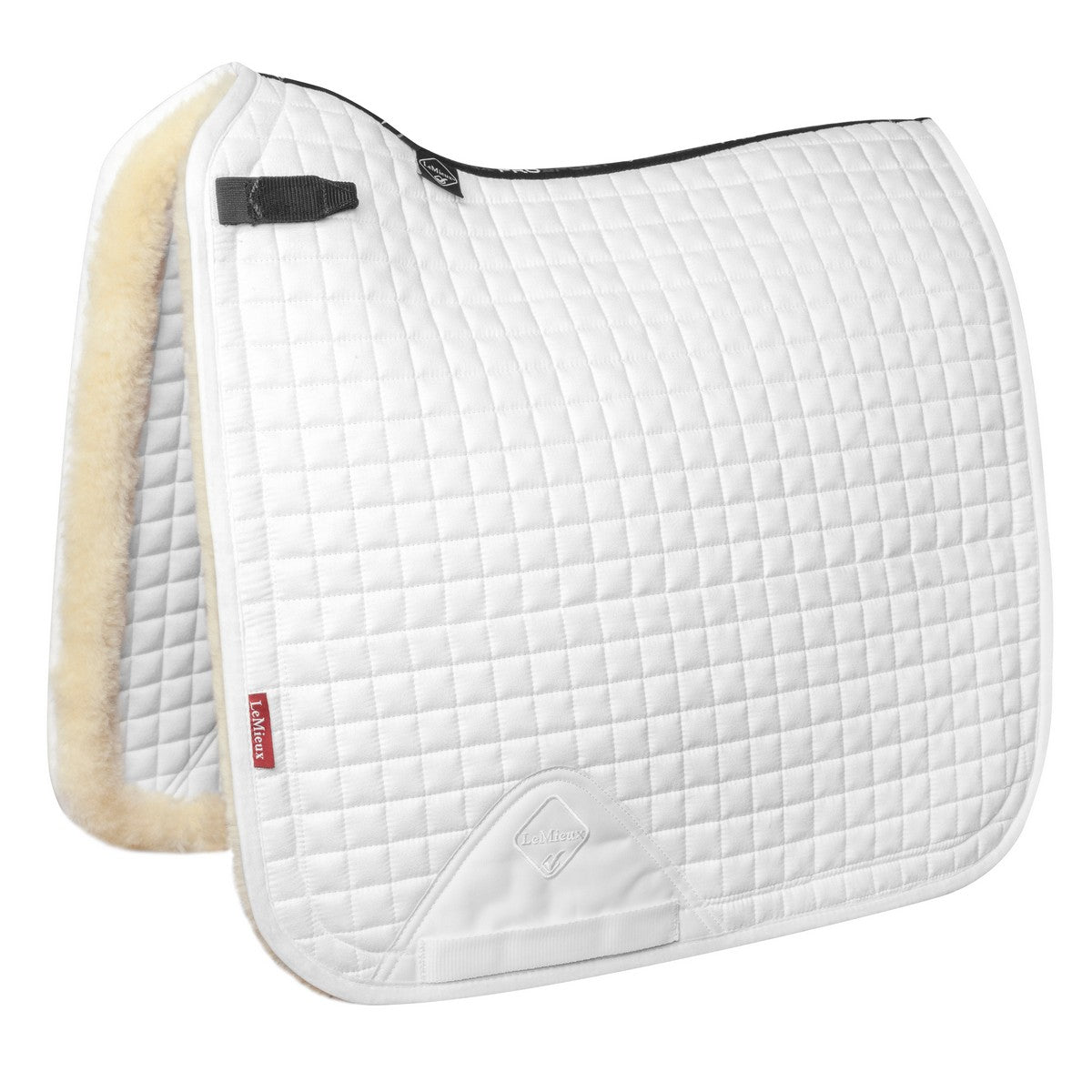 LeMieux Tappetino Sella Dressage Sensitive Bianco