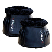 LeMieux Stivaletti a Campana Rubber Bell Fleece Nero