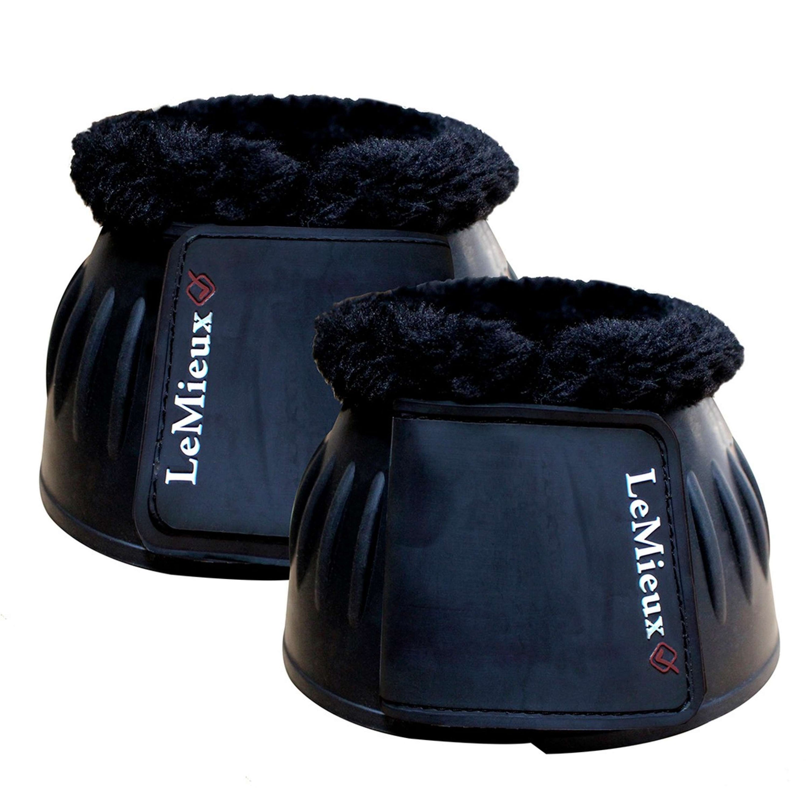 LeMieux Stivaletti a Campana Rubber Bell Fleece Nero LeMieux Stivaletti a Campana Rubber Bell Fleece Nero