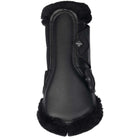 LeMieux Stivali da spazzolatura Fleece Edge Mesh Nero