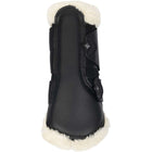 LeMieux Stivali da spazzolatura Fleece Edge Mesh Nero/Naturale