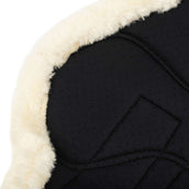 LeMieux Stivali da spazzolatura Fleece Edge Mesh Nero/Naturale