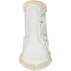 LeMieux Stivali da spazzolatura Fleece Edge Mesh Bianco/Naturale