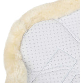 LeMieux Stivali da spazzolatura Fleece Edge Mesh Bianco/Naturale