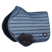LeMieux Coperta da Sella da Salto Loire Memory Quadrato CC satinato Ice Blue