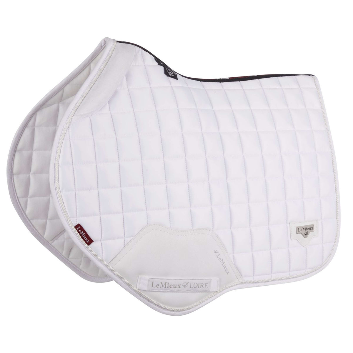LeMieux Coperta da Sella da Salto Loire Memory Bianco
