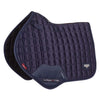 LeMieux Coperta da Sella da Salto Loire Classic Quadrato CC satinato Navy