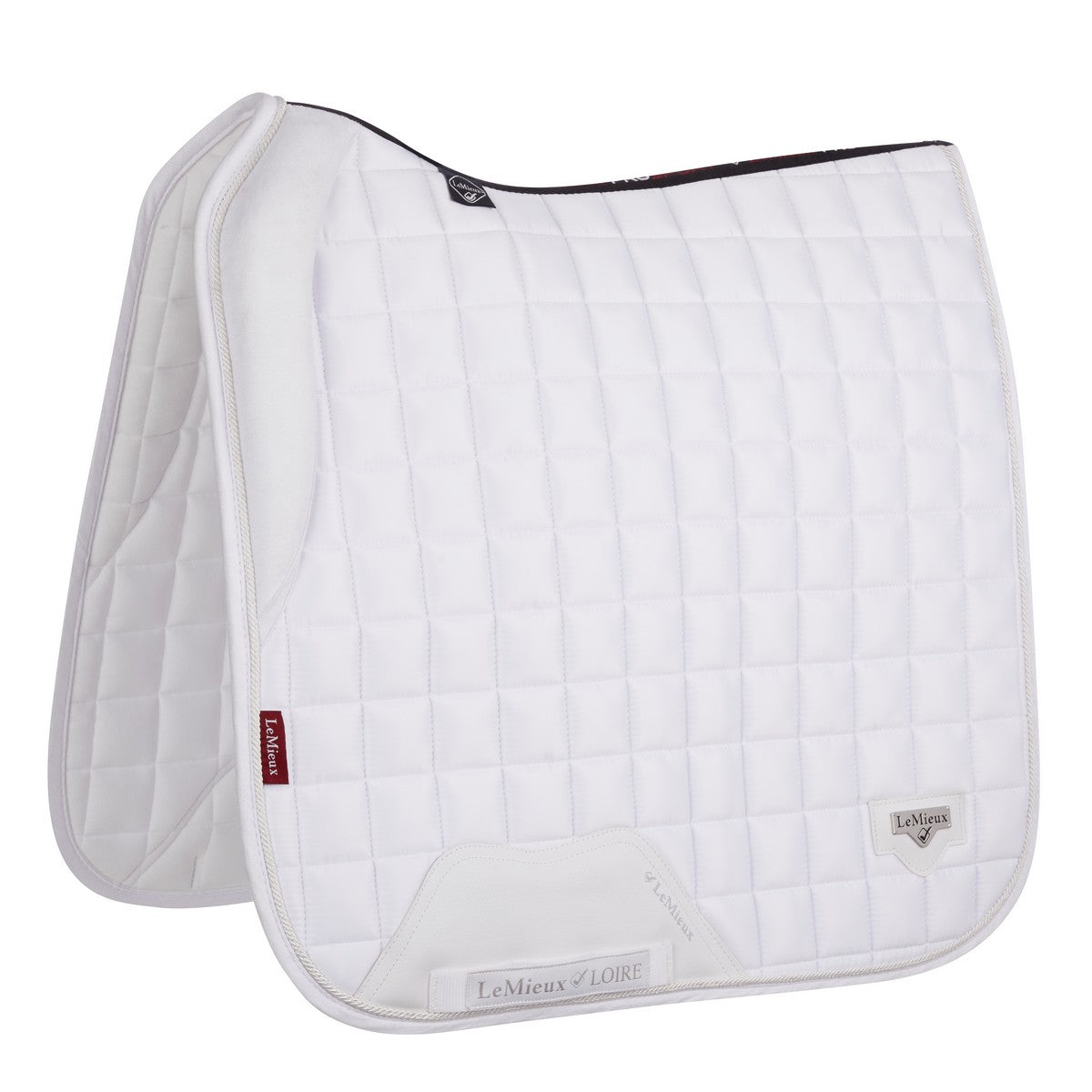 LeMieux Tappetino Sella Dressage Loire Memory Bianco