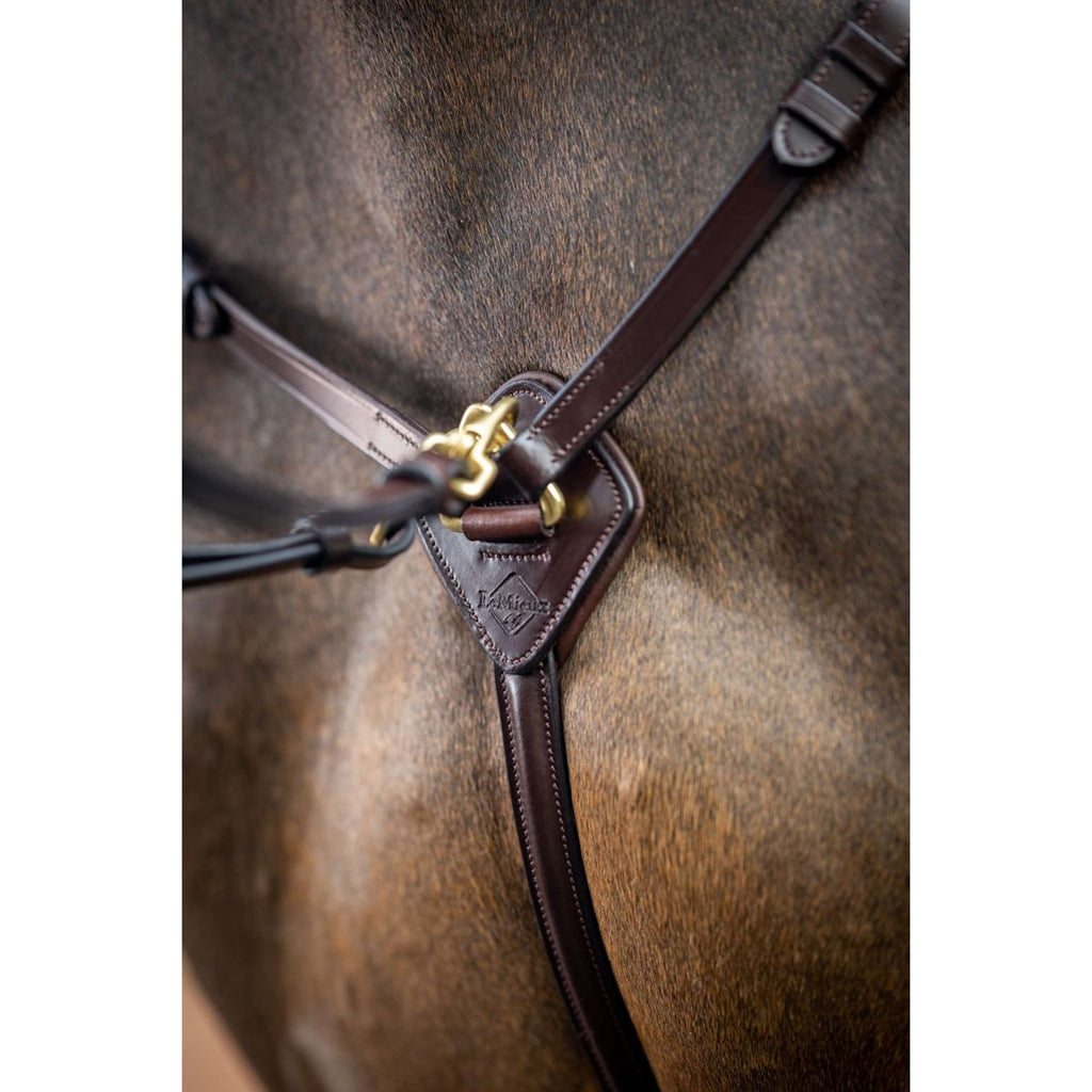 LeMieux Martingala Breastplate Detachable L'Avana
